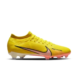 Nouveau 😉 Football Homme Nike Chaussures De Football Nike Zoom Mercurial Vapor 15 Pro Fg – Lucent Pack JAUNE 👏 online boutique 14