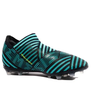 ﻿soldes Vente flash 🧨 Football Homme Adidas Nemeziz 17+ 360 Agility Fg Garçon Chaussures Football Noir Bleu Adidas BLEU 🎁 14