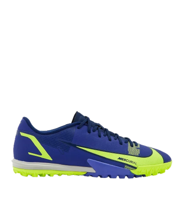 Vente flash 🛒 Football Homme Nike Chaussures De Football Nike Mercurial Vapor 14 Academy Tf – Recharge BLEU 🤩 Protections acheteurs 5