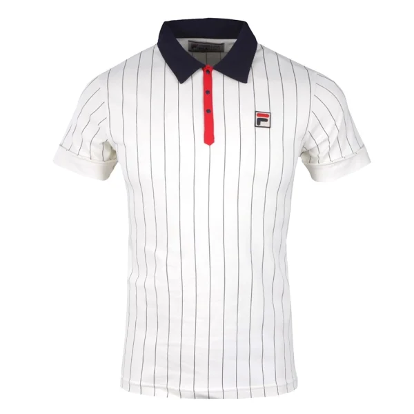 Meilleure vente 👏 Tennis Homme Fila Polo Fila Stripes BLANC 🧨 Couleurs variées 3