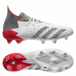 beauté Meilleur prix 🥰 Football Homme Adidas Chaussures Adidas Predator Freak.1 Fg BLANC ✔️ 12