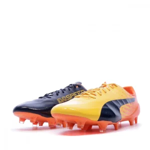 mode Top 10 🔔 Football Homme Puma Chaussures Puma Evospeed 17 Fg ORANGE ✨ 18