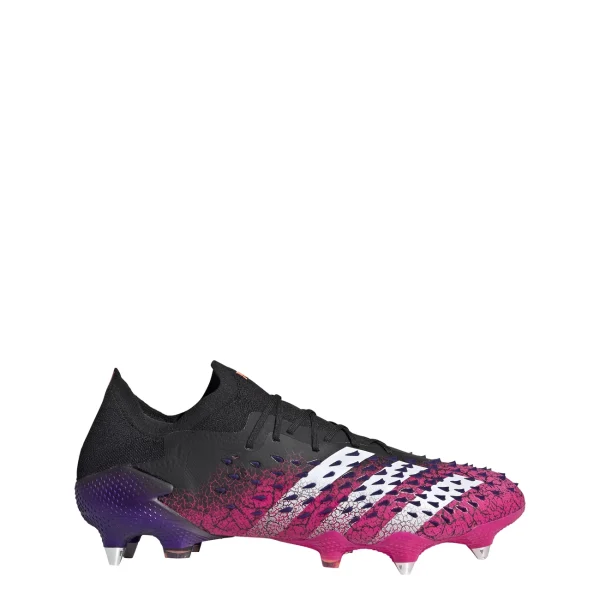 Promo 🥰 Football Homme Adidas Chaussures Adidas Predator Freak .1 L Sg NOIR 😉 Retour Facile et Gratuit 5