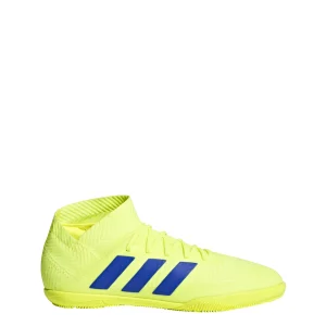 Promo ❤️ Football Garçon Adidas Chaussures De Football Enfant Adidas Nemeziz Tango 18.3 In JAUNE 🛒 prix pas cher 10