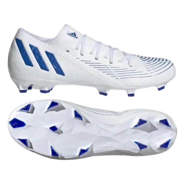 Tout neuf 👍 Football Homme Adidas Adidas Predator Edge3 L BLANC 🎁 soldes 5