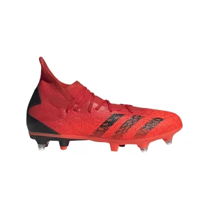 Top 10 😍 Football Homme Adidas Chaussures De Football Adidas Predator Freak.3 Sg ROUGE 👏 boutique 14