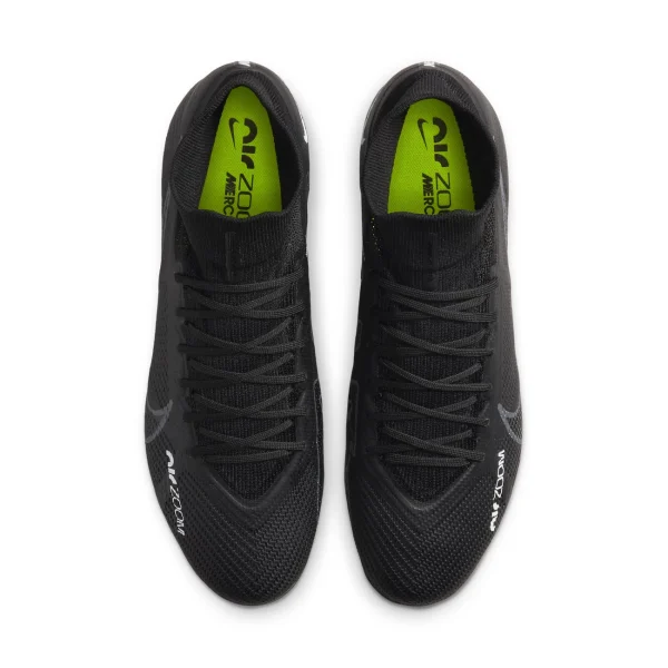 REMISE allant Le moins cher 🎁 Football Homme Nike Chaussures De Football Nike Zoom Mercurial Superfly 9 Pro Fg – Shadow Black Pack NOIR 👍 7