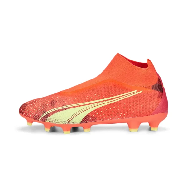 marque pas cher Top 10 👍 Football Homme Puma Chaussures De Football Puma Ultra Match+ Ll Fg/ag – Fastest Pack ORANGE ⭐ 1