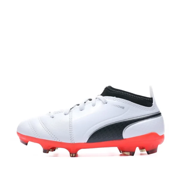 authentiques Bon marché 👏 Football Homme Puma Chaussures Junior Puma One 17.3 Fg BLANC ⌛ 1