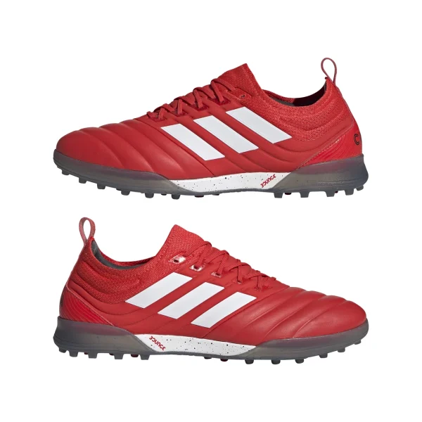 Nouveau 😍 Football Homme Adidas Performance Chaussures De Football Adidas Performance Copa 20.1 Tf ROUGE 👏 Neuve avec étiquette 1