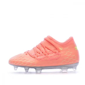 grande qualité Nouveau 😀 Football Homme Puma Chaussures De Foot Jaunes/roses Garçon Puma Future 5 3 Netfit Fg ROSE 🔥 10