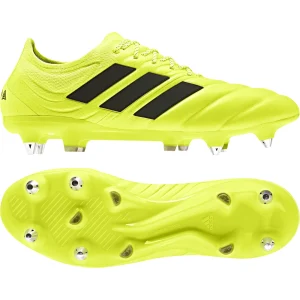 achat Promo ✨ Football Homme Adidas Chaussures Adidas Copa 19.1 Sg JAUNE 🔥 16