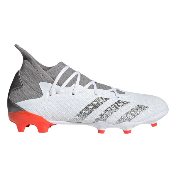 marque pas cher en ligne Bon marché 🥰 Football Homme Adidas Chaussures De Football Adidas Predator Freak.3 Fg BLANC ❤️ 4