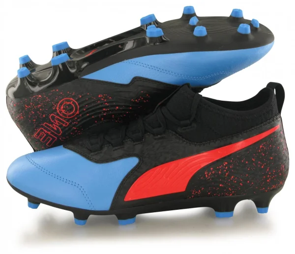 marque moins cher Coupon 👍 Football Homme Puma Chaussures Puma One 19.3 Fg/a BLEU ✔️ 5