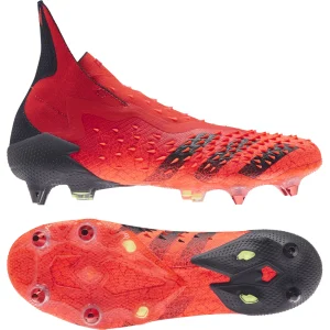 mode pas cher Top 10 🥰 Football Homme Adidas Chaussures Adidas Predator Freak+ Sg ROUGE 🧨 10