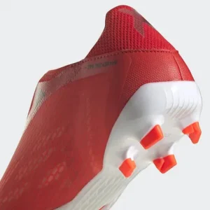 Boutique Tout neuf 🛒 Football Homme Adidas Chaussures De Football Adidas X Speedflow.3 Laceless Fg ROUGE ⌛ 18