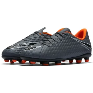 luxe soldes Nouveau ❤️ Rugby Adulte Nike Jr. Hypervenom Phantom 3 Club (fg) Firm-ground Football 🥾 Boots – Dark Grey GRIS 🧨 12