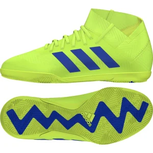 Promo ❤️ Football Garçon Adidas Chaussures De Football Enfant Adidas Nemeziz Tango 18.3 In JAUNE 🛒 prix pas cher 18