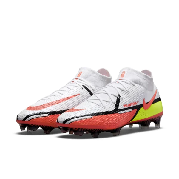 Satisfait ou Remboursé Meilleur prix 🛒 Football Adulte Nike Chaussures De Football Nike Phantom Gt2 Élite Df Fg – Motivation BLANC 😀 5